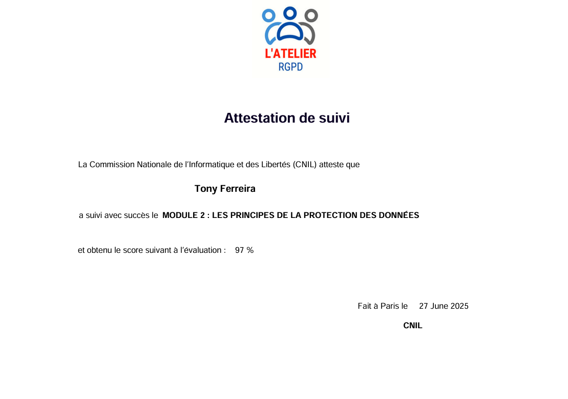 Atelier RGPD Module 2